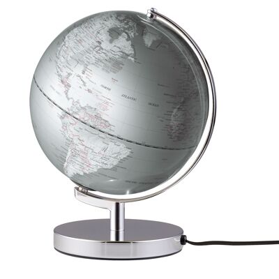 TERRA LIGHT globe, 25 cm diameter, silver