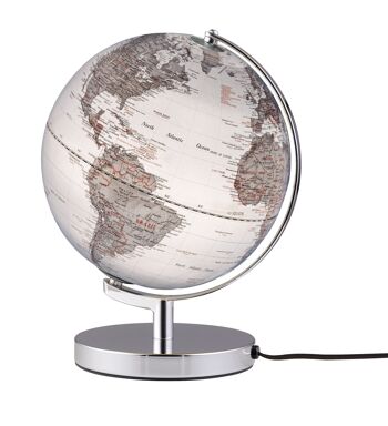 Globe TERRA LIGHT, diamètre 25 cm, argent 2