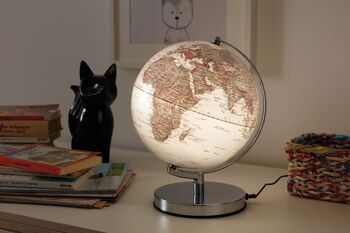 Globe TERRA LIGHT, diamètre 25 cm, argent 8