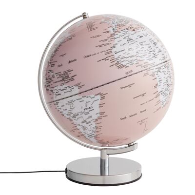 Globe STELLAR LIGHT, diamètre 30 cm, rose, blanc
