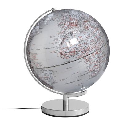 STELLAR LIGHT Globus, 30 cm Durchmesser, silberfarben