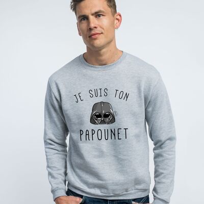 MEN'S CHINESE GRAY SWEATSHIRT I AM YOUR DADDY