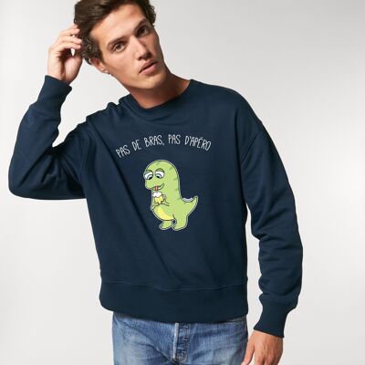 NAVY MEN’S SWEATSHIRT NO ARMS NO APERO