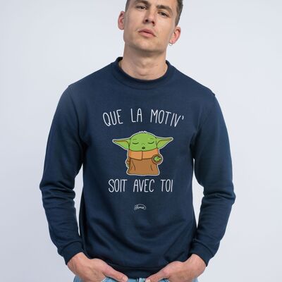 SUDADERA MARINO PARA HOMBRE QUE EL MOTIV TE ACOMPAÑA