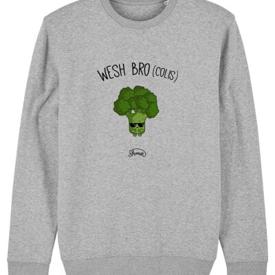 WESH BRO WOMEN'S CHINA GRAY SWEATSHIRT (PACKAGE)