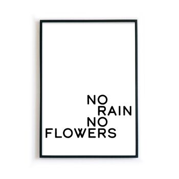Pas de pluie, pas de fleurs disant image 2