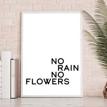 Pas de pluie, pas de fleurs disant image 3