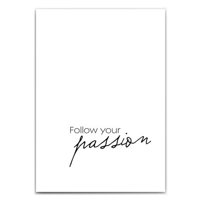 Follow your Passion - Poster