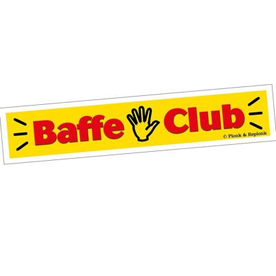 Aufkleber - Baffe Club.