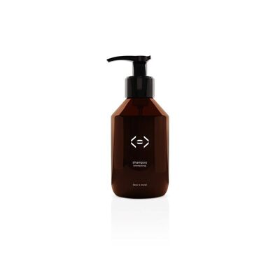 Bouteille vide réutilisable 250ml + pompe shampooing
