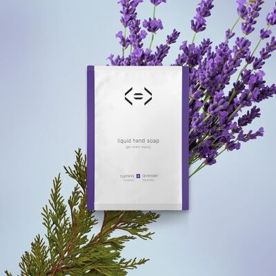Zypresse + Lavendel-Handwaschgel, Nachfüllpackung 25 g