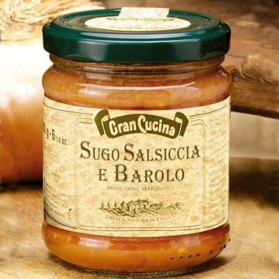 Sausage & Barolo Sauce F/12*180