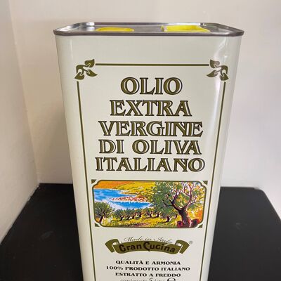 Huile d'olive extra vierge italienne F/4*5
