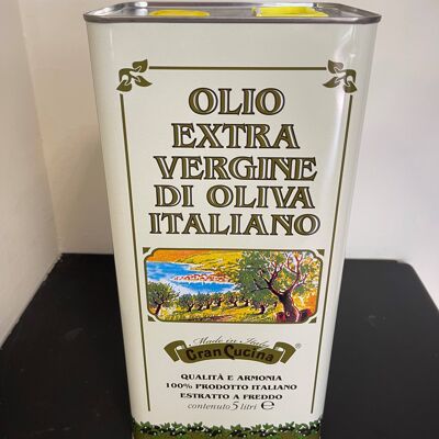 Olio Extravergine Italiano Oliva F/4*5