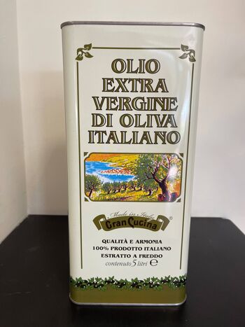 Huile d'olive extra vierge italienne F/4*5 3