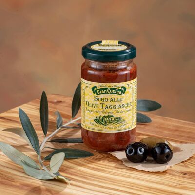 Sauce aux olives Taggiasca V.V. F/12*180