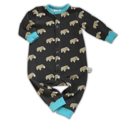 Donkey Organic Cotton Jersey Babygrow