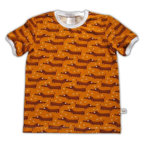 Sausage Dogs Organic Cotton Jersey T-Shirt