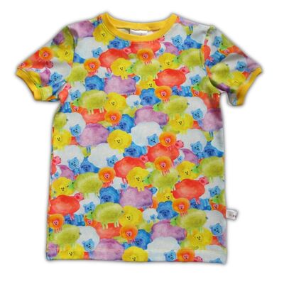 Watercolour Sheep Organic Cotton Jersey T-Shirt