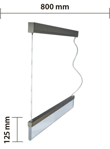 Lampe à suspension - ESSENZA 80, bronze 5