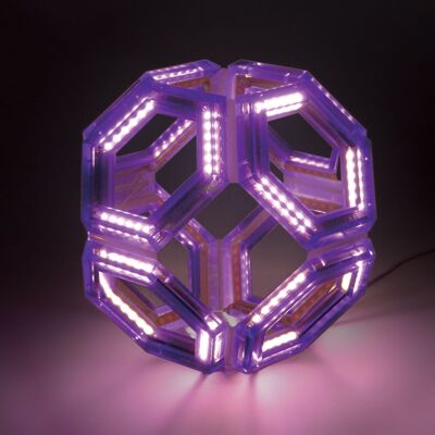 C8 table lamp - purple