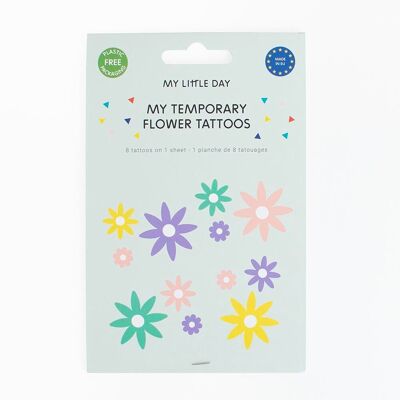 8 Temporary tattoos: daisies