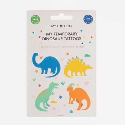 8 Temporäre Tattoos: Dinosaurier
