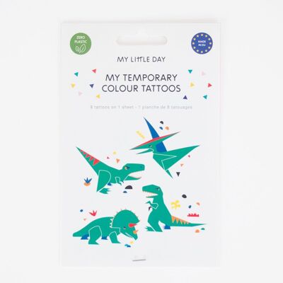 8 Temporary tattoos: dinosaurs