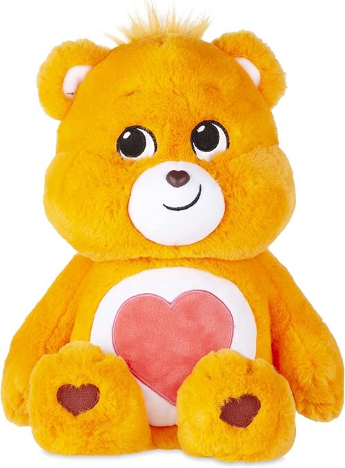 Peluche Bisounours - TOUBISOU - 30cm - Orange