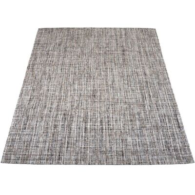 Tappeto Cross Grigio/Beige – 160 x 230 cm