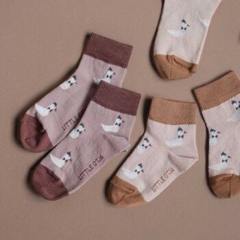 Chaussettes Enfants Coton, Goose Berry Multicolor 2