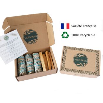 Coffret 3 Sauges Blanches & 4 Palo Santo 2