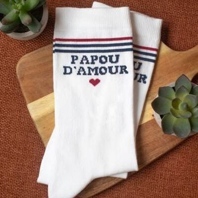 Papou d'amour men's socks