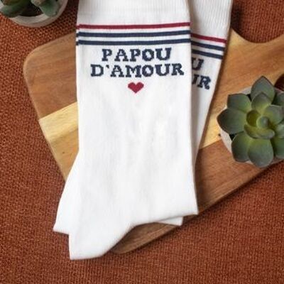 Papou d'amour men's socks