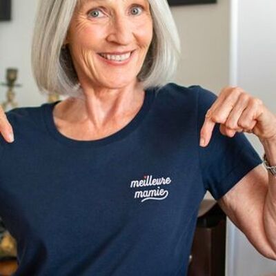 Women's T-Shirt Best Grandma (embroidered)