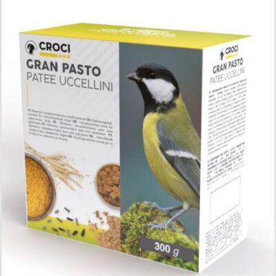 Aliment complémentaire pour oiseaux Pateè - Gran Pasto