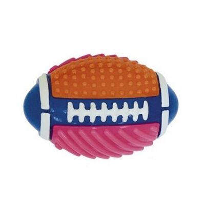 TPR-Gummi-Rugbyball-Spielzeug für Hunde