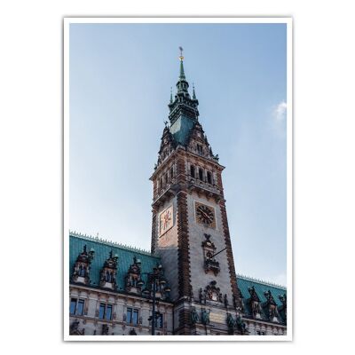 Town Hall Tower - Hamburg Image