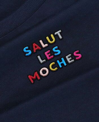 T-Shirt femme Salut les moches (brodé) 2