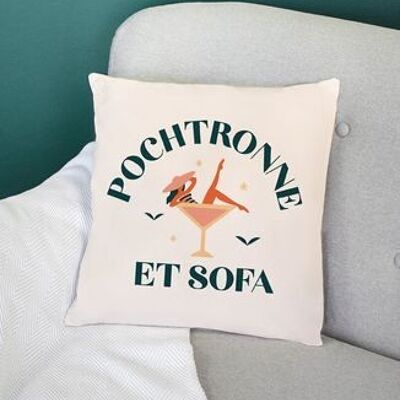 Pochtronne-Kissen und Sofa
