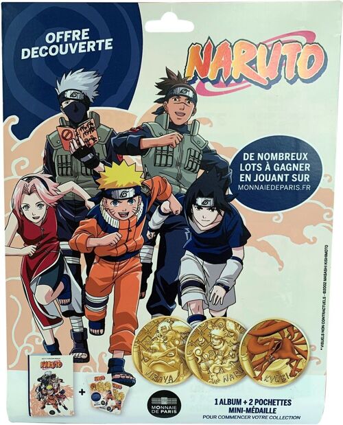 Kit Découverte Médaille Naruto