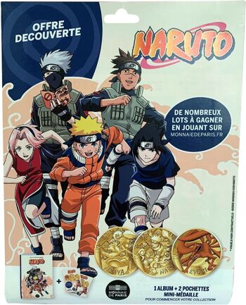 Kit Découverte Médaille Naruto 1