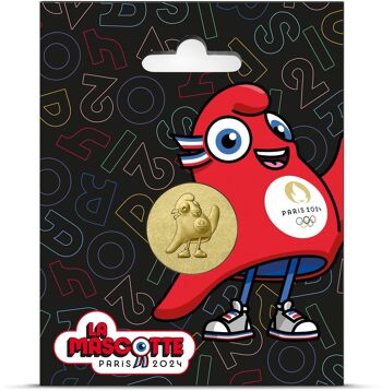 Pochette Médaille Mascotte JO 2024 1