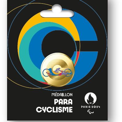 2024 Olympic Para-Cycling Medal