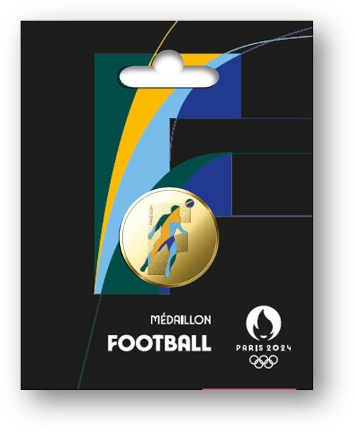 Médaille JO 2024 Olympique Football