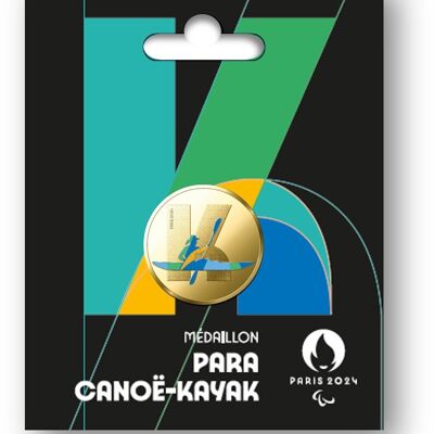 Médaille JO 2024 Paralympique Canoë-Kayak