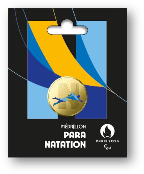 Médaille JO 2024 Paralympique Natation