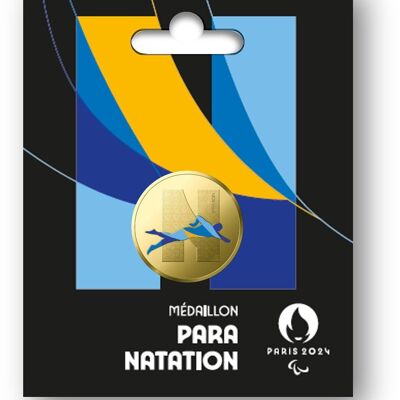 Medalla de natación paralímpica de los Juegos Olímpicos de 2024