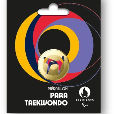 Olympische Paralympische Taekwondo-Medaille 2024