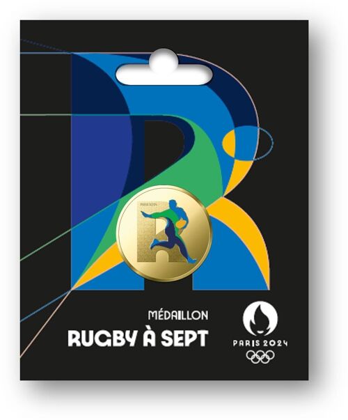 Médaille JO 2024 Olympique Rugby à Sept